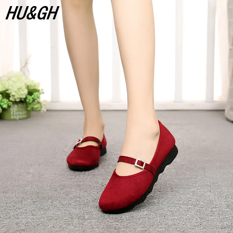 Новая женская обувь Тканевая в Пекинском стиле Модная с украшением виде