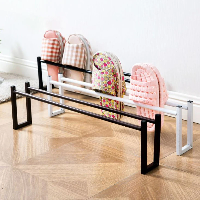 Держатель для хранения из нержавеющей стали прочные крючки простая полка обуви