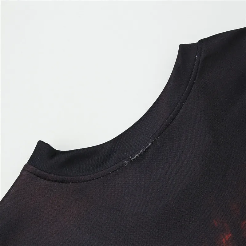 Для Мужчин's короткий рукав полиэстер с О-образным вырезом Футболка в стиле