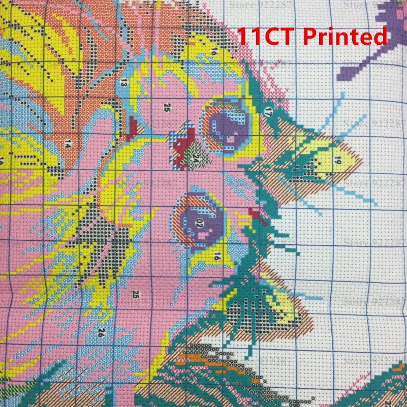 Пляж Пейзаж Рукоделие Набор 11CT 14CT DMC Вышивки Крестом Шаблоны Стежков