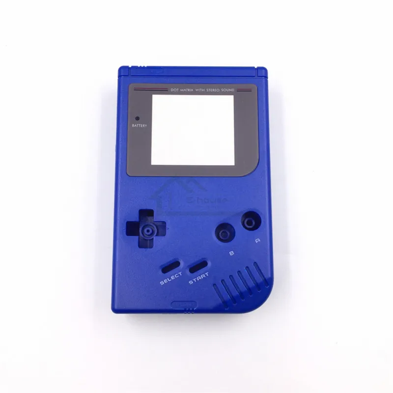 Чехол-накладка темно-синего/зеленого цвета замена для игровой консоли Gameboy Classic GB