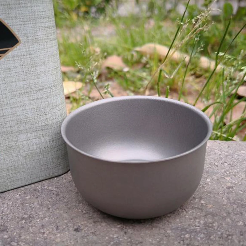 62 мл уличная посуда Портативный Кемпинг чайная чашка сверхлегкий титановый вода