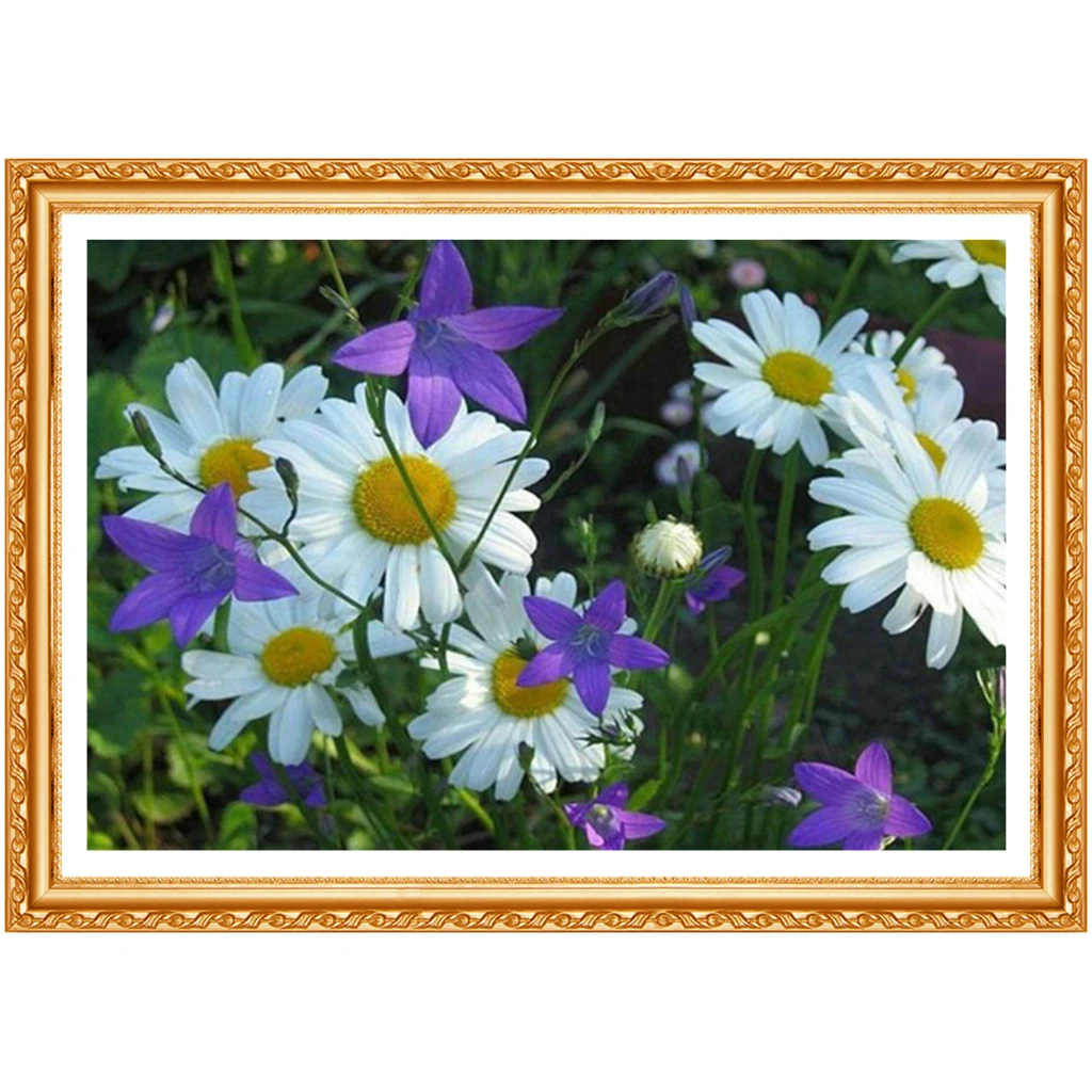 Сделай Сам 5d полная вышивка Алмазная картина Хризантема сады квадратные Стразы