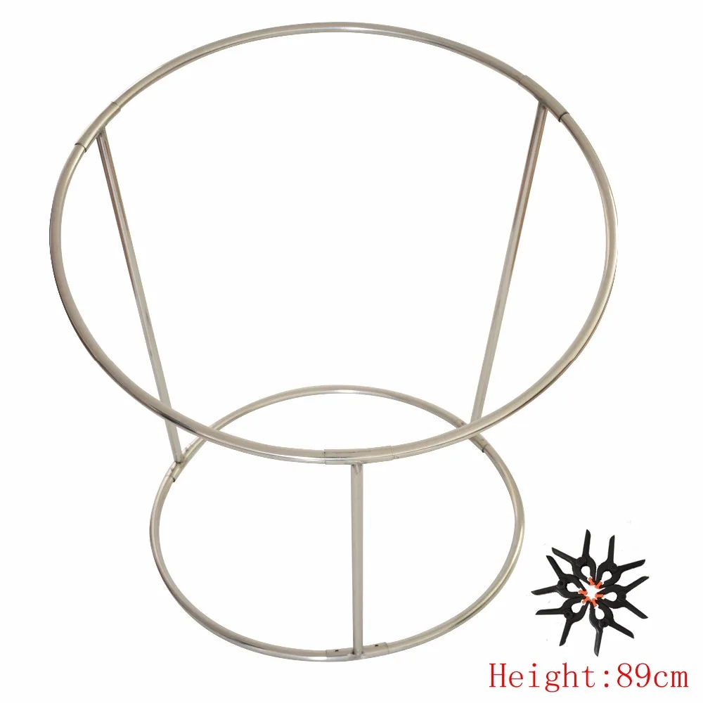 High Bean Bag Stand Newborn Photography Props Newborn Posing Beanbag Frame Stainless Steel Nest Baby Photography Accessories