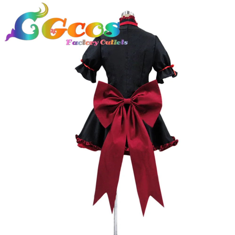 CGCOS Бесплатная доставка костюм для косплея ворота jiekano Chi nite kaku tatakaeri Rory Mercury