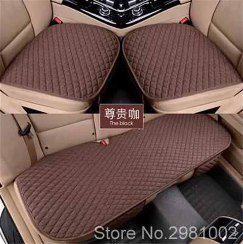 Чехол для автомобильного сиденья четыре сезона передняя и задняя льняная