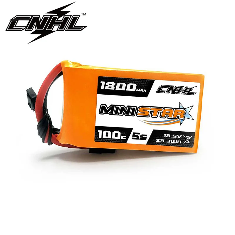 2 шт. CNHL MiniStar 1800 мАч 5S 18 5 в 100C литий-полимерный аккумулятор | Игрушки и хобби