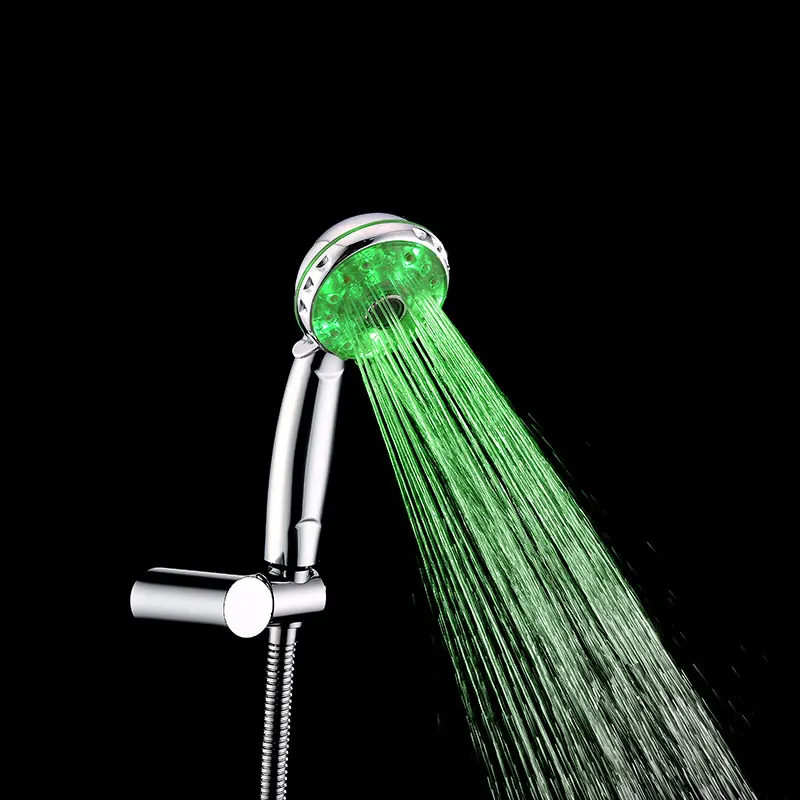 Kinse Высокое качество ABS Пластик ручной светодиодный Ванная комната Насадки для