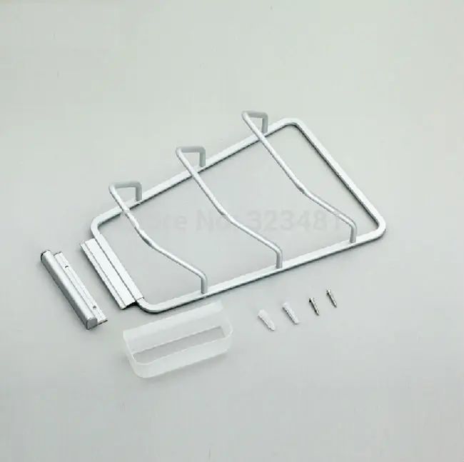 Алюминиевый кухонный Органайзер настенная кухонная стойка для посуды и кастрюль