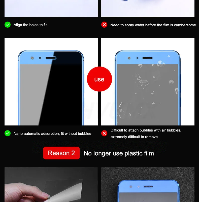 3D полное покрытие из закаленного стекла для huawei P smart Honor 9 Lite 8 10 Lite V9 Play V10 8 9 10 Защитная стеклянная пленка для экрана