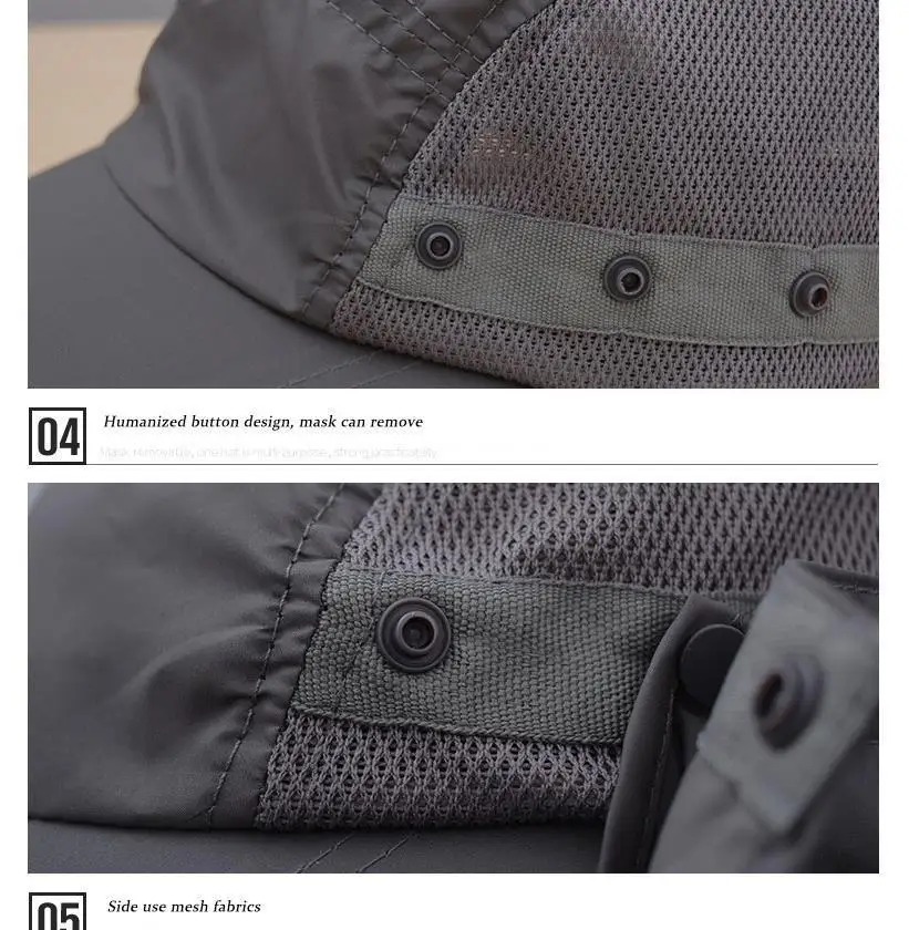 2017 Для мужчин открытый рыбак шляпа профессиональный летом Шляпы широкополые