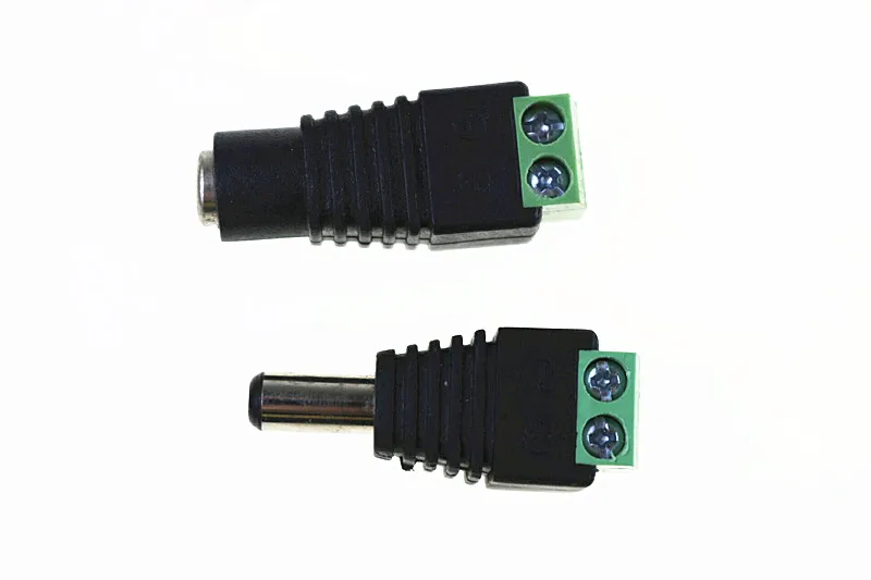 5 пар/набор 12V красные синие зеленый шт. женский + мужской разъем постоянного тока 2