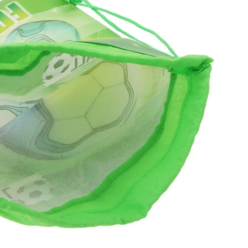 

Football Storage Bag Non-woven Fabric Drawstring Bag Outdoor Sport Gym Backpack