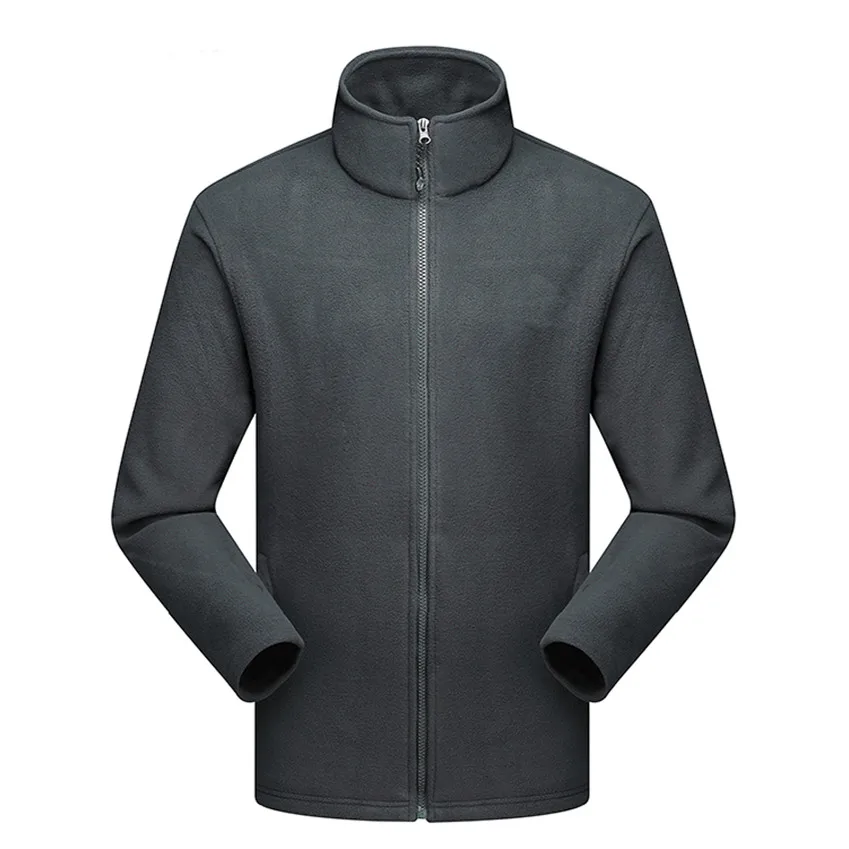 Men Dark Gray Mountainskin осенне-зимние женские мужские флисовые походные куртки для спорта на открытом воздухе, кемпинга, походов, альпинизма, теплые лыжные мужские пальто VA463 - Цвет: Men Dark Gray