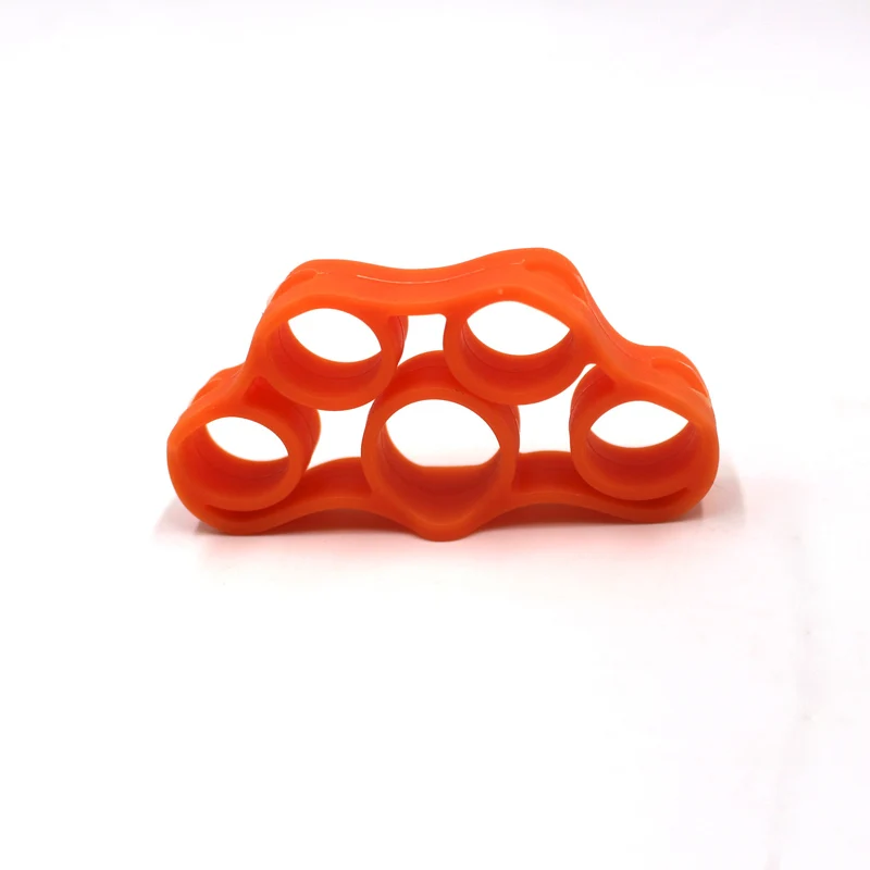 Orange 2 Кольцо на палец+ Эспандеры для тренировок, резиновое кольцо-петля, рукоятка, расширитель предплечья, тренировка запястья, карпальный фитнес - Цвет: Orange 2