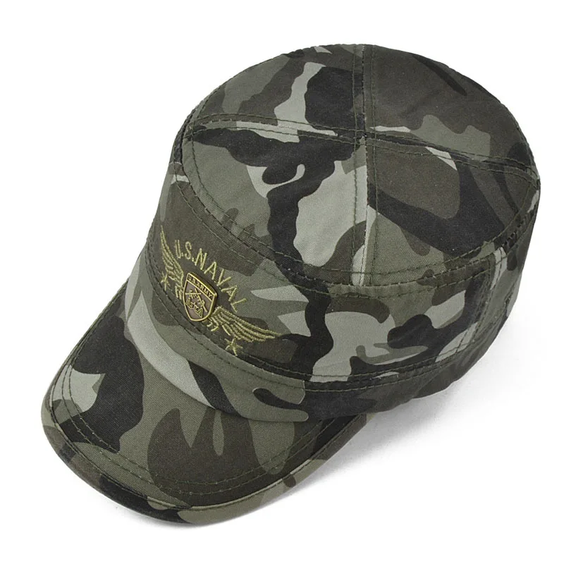 Мужская бейсбольная кепка армейская тактическая Кепка SWAT Naval Camo Snapback камуфляжная
