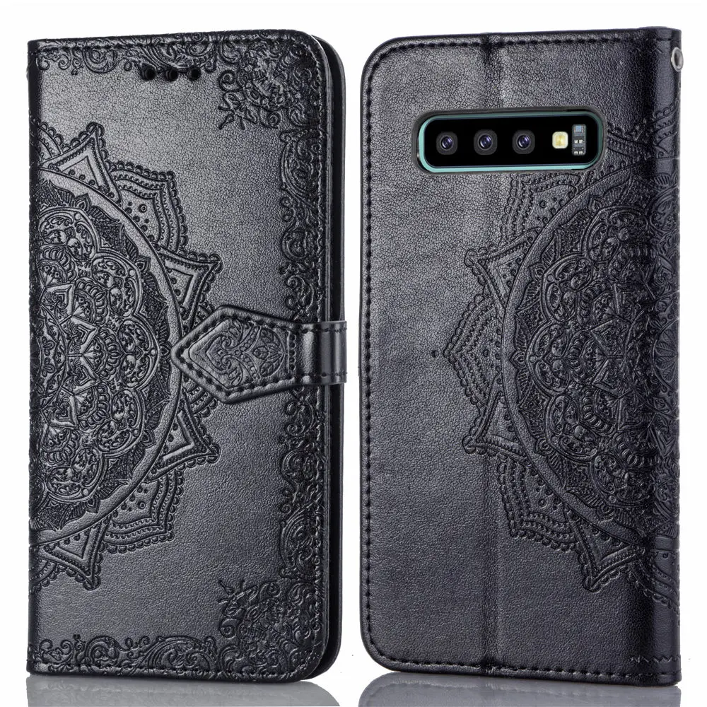 Кожаный чехол бумажник с откидной крышкой для Samsung Galaxy S7 S6 Edge S 7 6 S6edge GalaxyS6 S7edge SM G925F