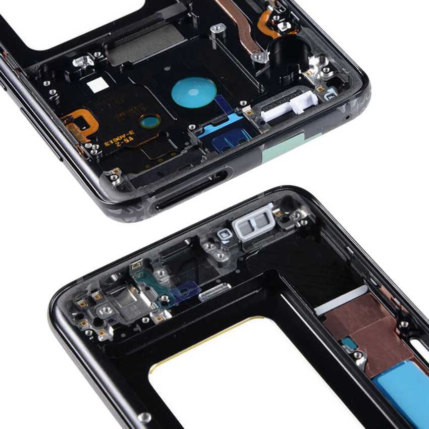 Для Samsung GALAXY S9 Plus G9650 задняя средняя рамка крышка корпуса Рамка Замена запасные