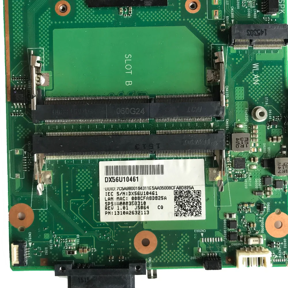 Отличная материнская плата SZWXZY для ноутбука Toshiba C70 C75 C75D B B7215 DDR3 A8 6410 CPU V000358310