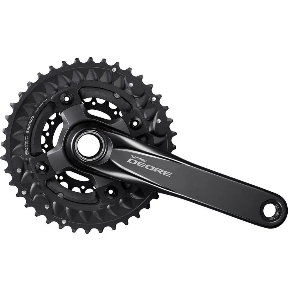 Оригинальный Shimano Deore набор кривошипов для велосипеда MTB FC M6000 2 34 24 T/36 26 T/38 28 T 170 мм 4