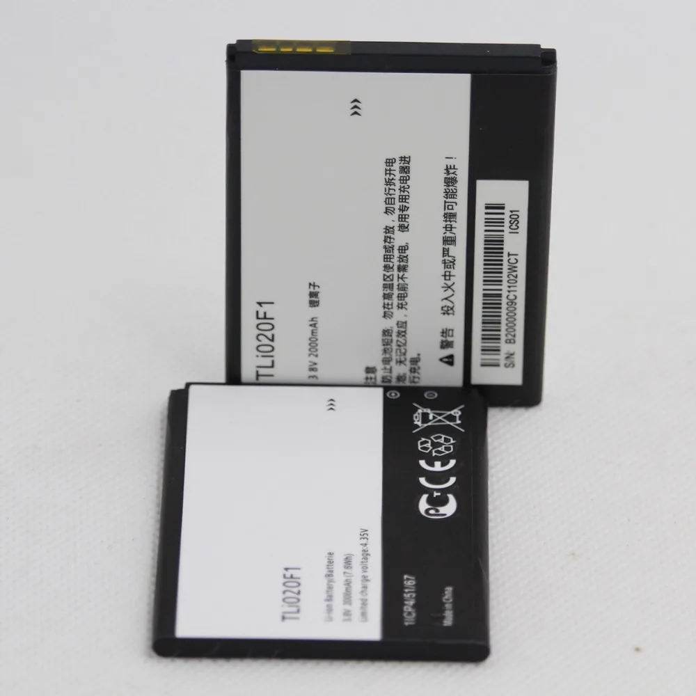 Внутренний аккумулятор для телефона Alcatel TLI020F1 One Touch Pop 2 5042d C7 7040 OT-7040 OT-7040D 5010 5010D OT5010