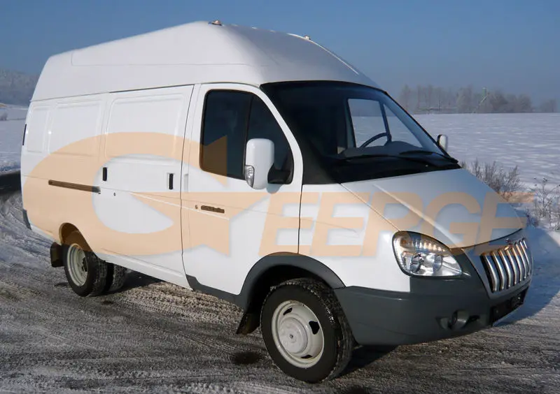 Для ГАЗ Газель 2705 2003 2004 2005 2006 2007 2008 2009 RF контроллер Bluetooth мульти-Цвет ультра яркая цветная(RGB) комплект светодиодов «глаза ангела»
