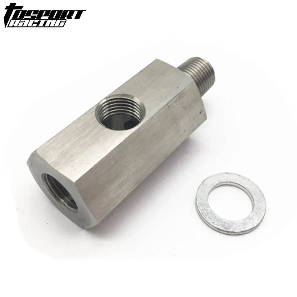 Универсальный 1/8 &quotNPT датчик давления масла тройник к 1/8&quot NPT адаптер турбо