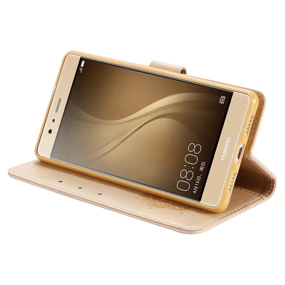 Kisscase Блеск Алмазный чехол для Huawei P8 Lite кожаный P10 P9 Роскошные слот карт с