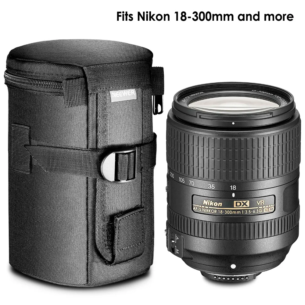 Neewer NW L2040 Черный Водонепроницаемый чехол для объектива 18 300 мм объектив Canon 100 70 300lS