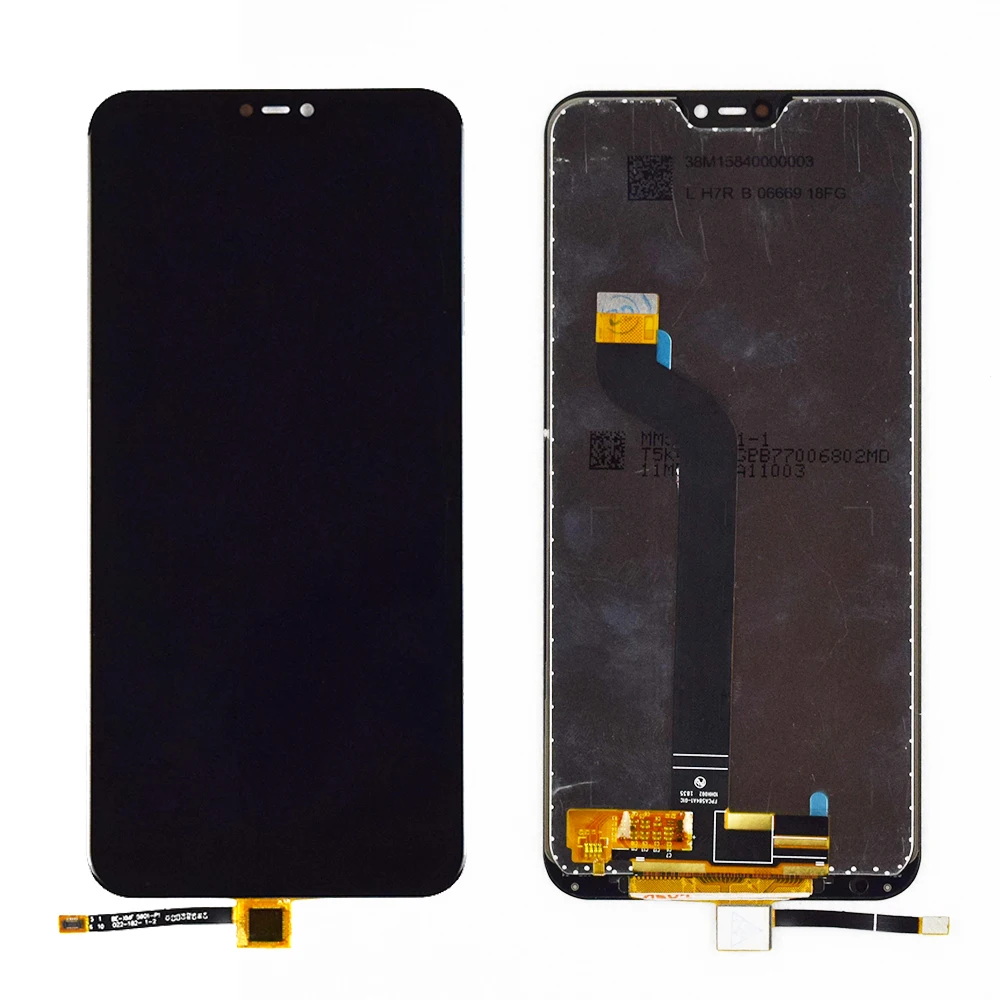 ЖК-дисплей и рамка для Xiaomi Mi A2 Lite Redmi 6 Pro сенсорный экран дигитайзер ЖК-дисплея