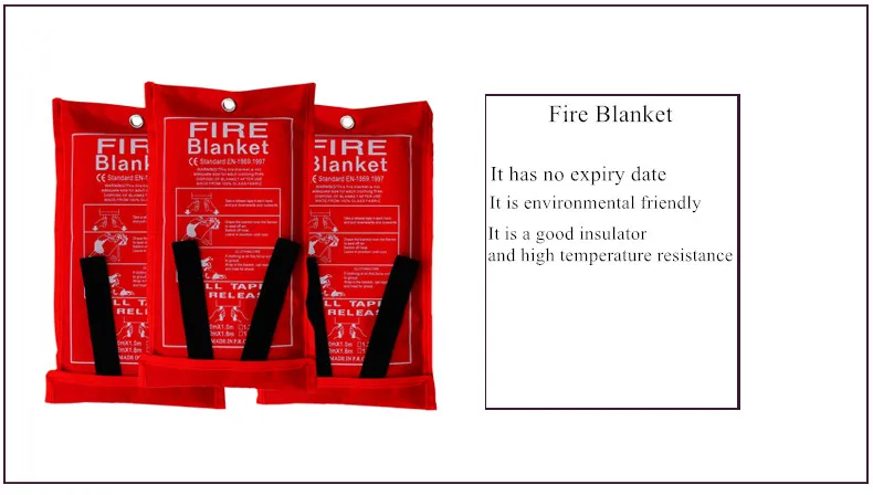 Огнестойкое одеяло из стекловолокна 1mX1m|fire blanket|fiberglass fire blanketblanket emergency |