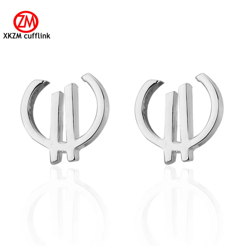 Роскошные мужские запонки s для свадьбы рубашки Серебристые европейские костюма