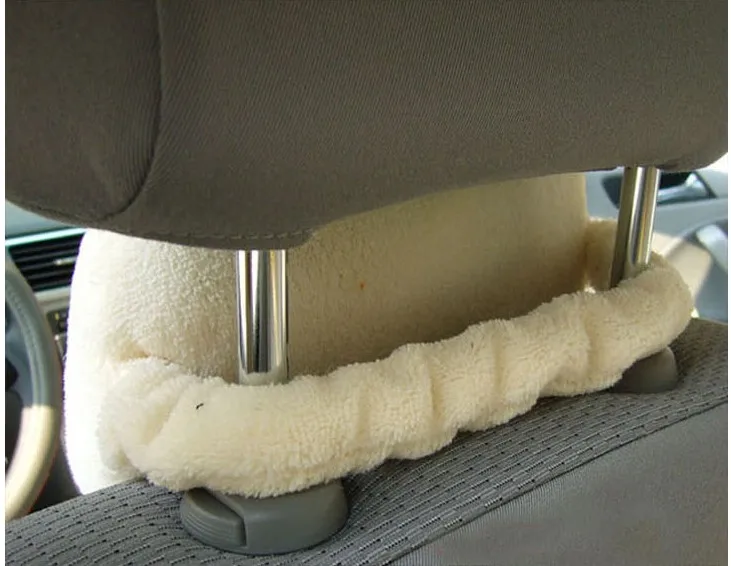 

Cute 3D Puffs Panda Neck Cushion Car Interior Accessories Head Rest Automobile Seat Cover Car Neck Comfortable Neck Protection