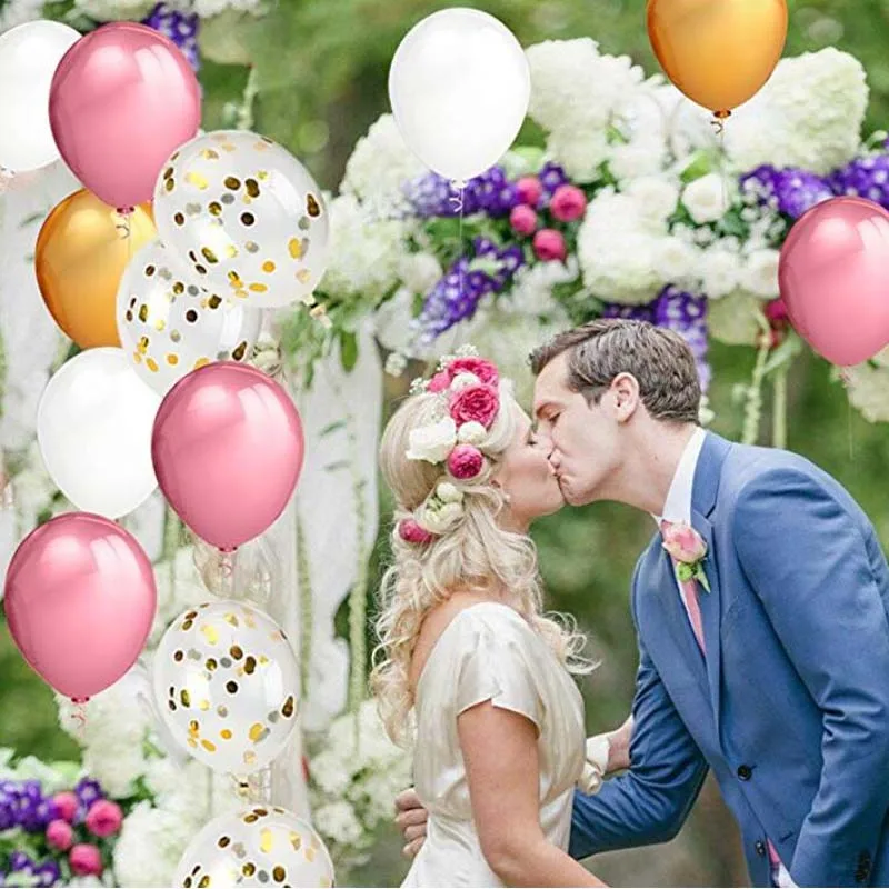 Воздушные шары с конфетти 8 сезонов 20 шт. для свадьбы вечевечерние дня рождения