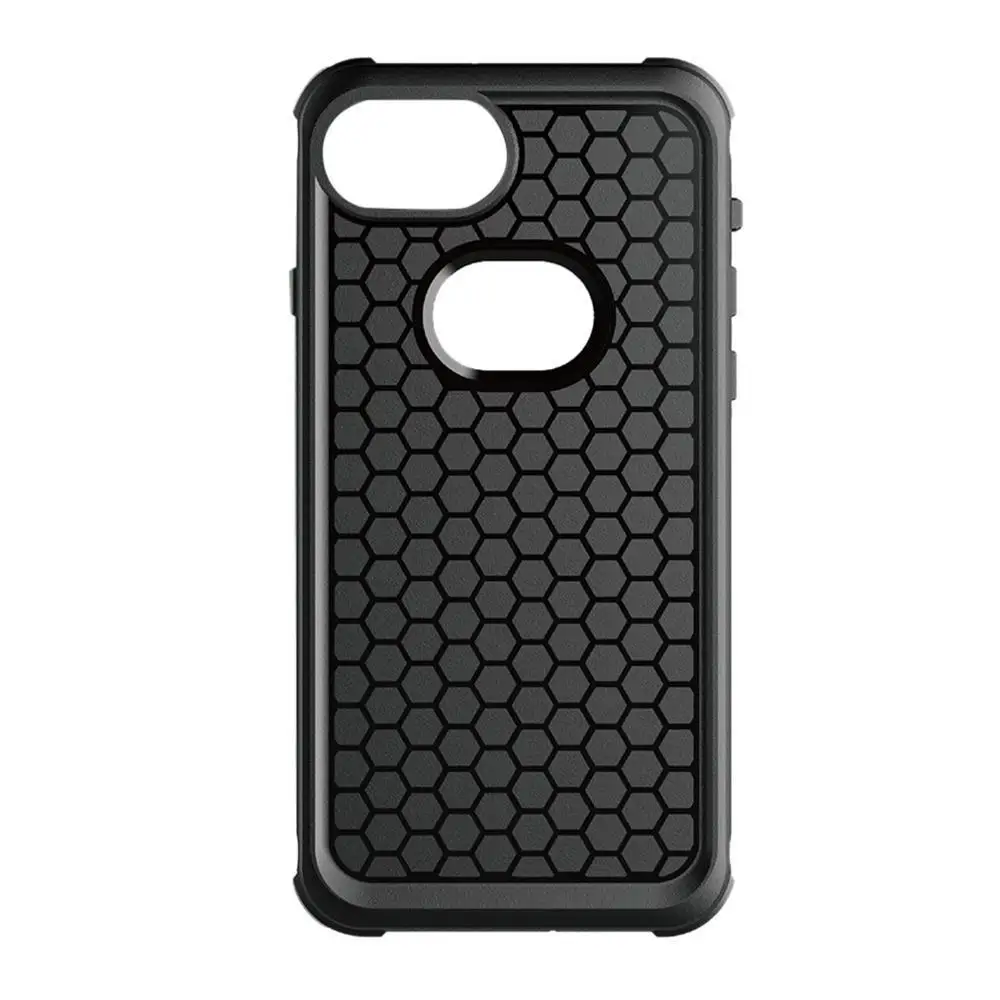 Black Жизнь и плавание двойной использования воды, грязи, ударов для iPhone 7 чехол мобильный телефон сумка для iPhone 6 7 плюс Водонепроницаемый случае - Цвет: Black