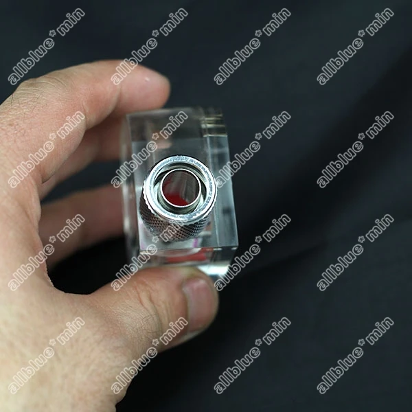 Компьютер водяного охлаждения расходомер Спидометр с 2 шт ID 3/8 &quotOD 1/2&quot