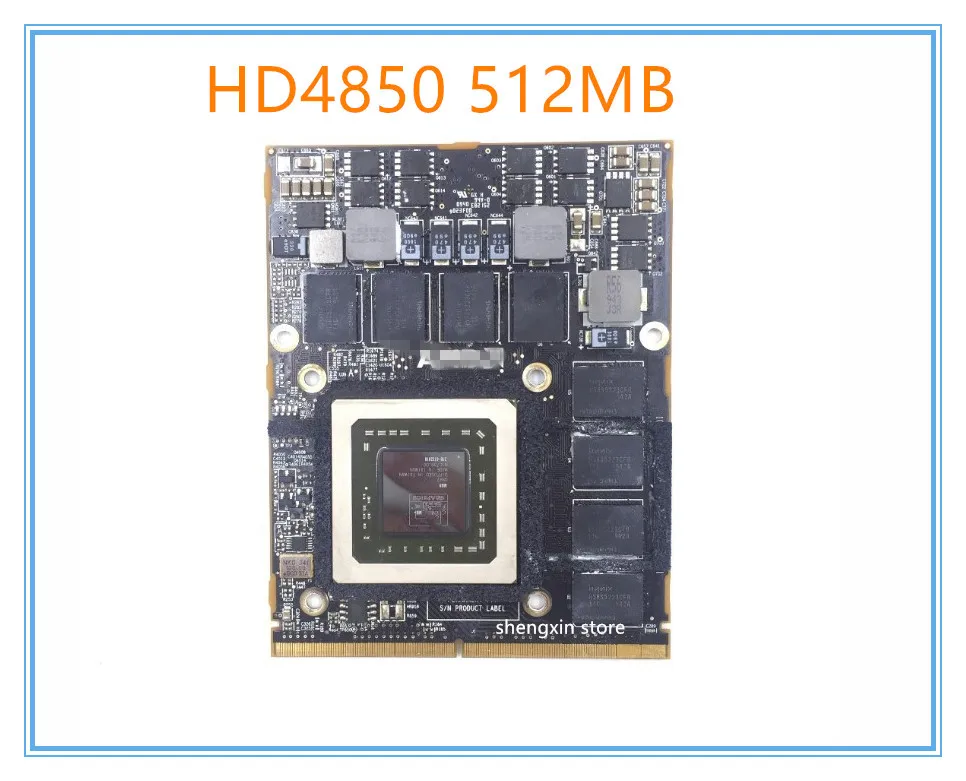 Для iMac A1312 A1311 512MB HD 4850 HD4850 видеокарта 109-B91157-00 216-0732025 MB953LL/A