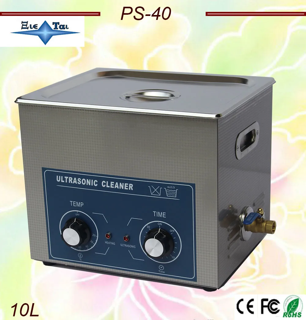 Горячая Распродажа Ультразвуковой очиститель AC110/220V 10L 240w PS 40 AC110/220v с таймером и