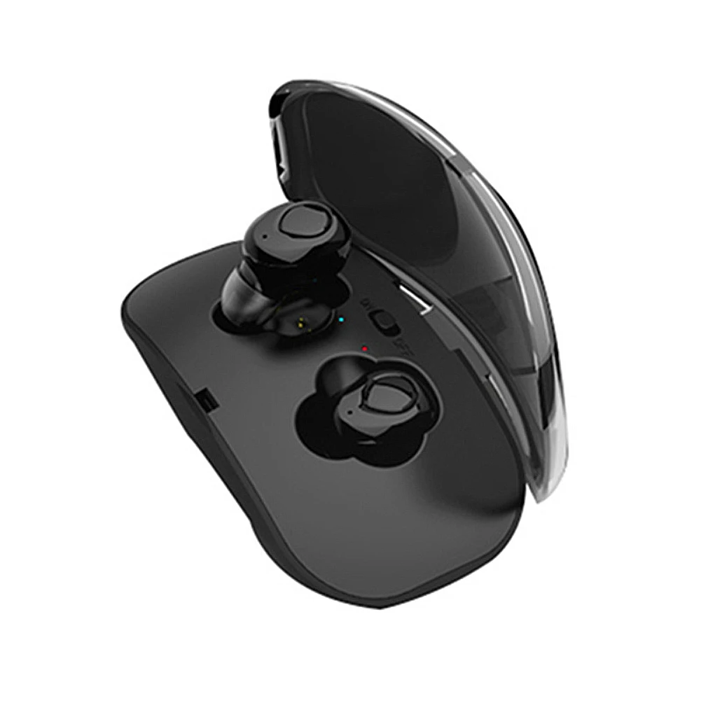 M9 TWS Mini Wireless Bass Sound Bluetooth Earphone tereo Subwoofer Headphones Portable Charging Headphones for Xiao mi