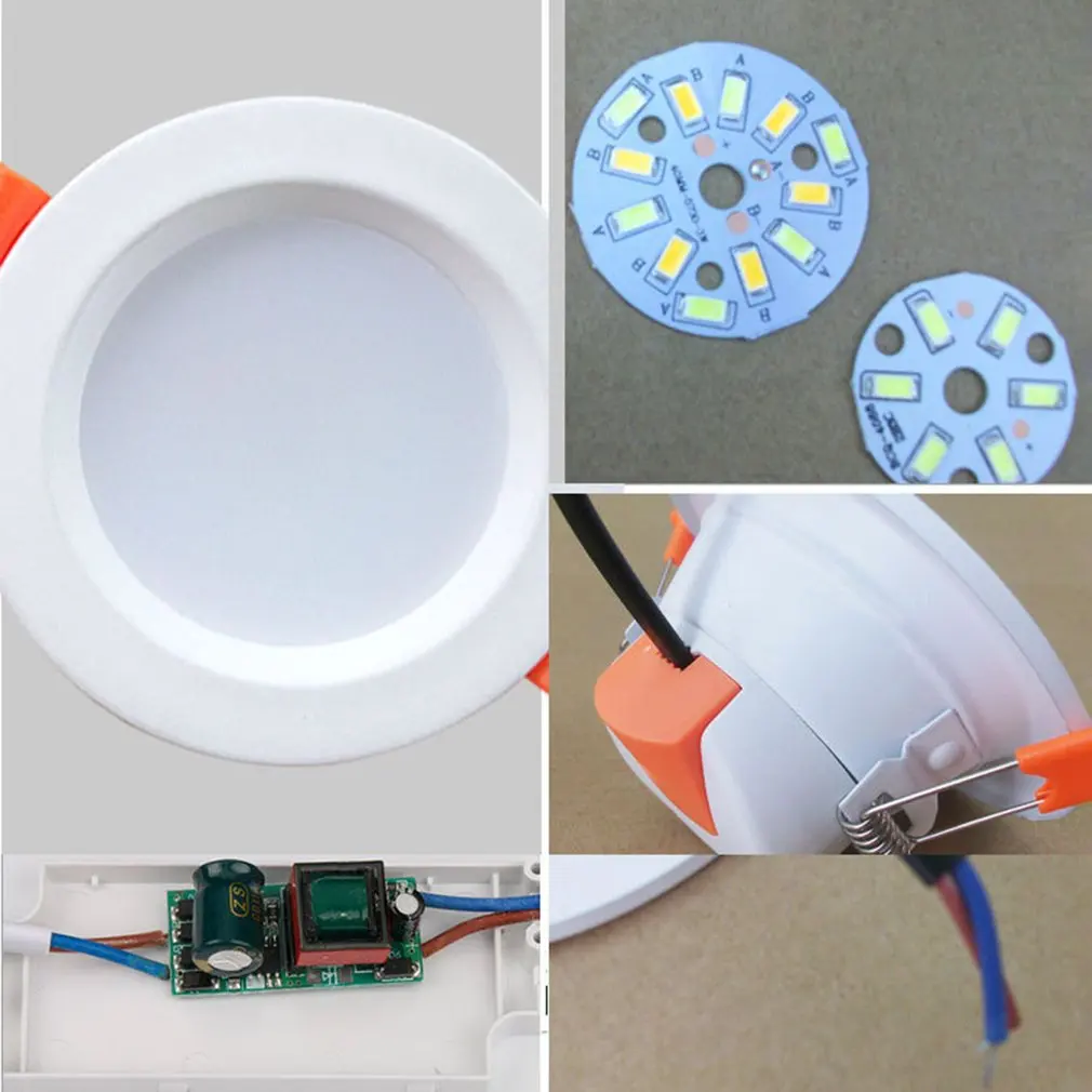 2018 Новая супер яркая светодиодная потолочная лампа 3 Вт/5 Вт осветительная для