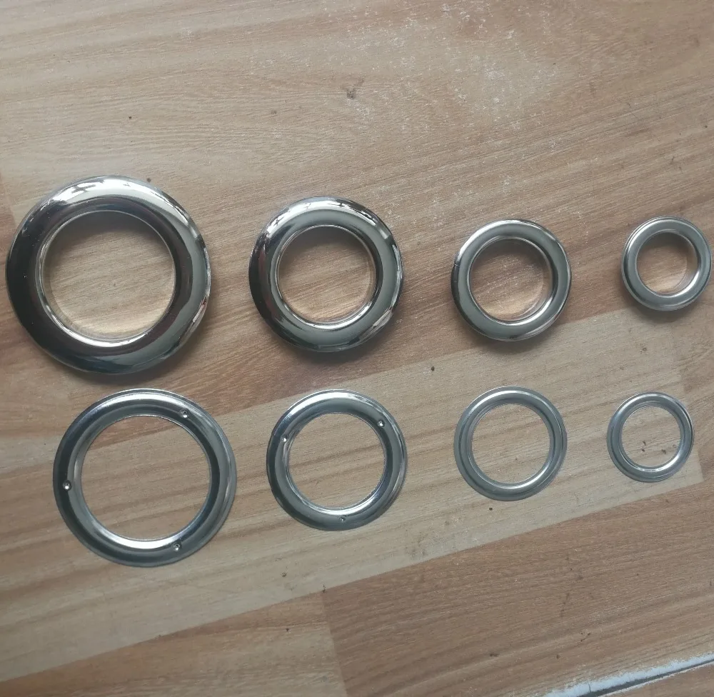 100 комплекты металлические медные кольца с люверсами Dia.20 25 30 40 мм для DIY Скрапбукинг Кепки Leathercraft обувь поясная сумка бирка одежда соотв