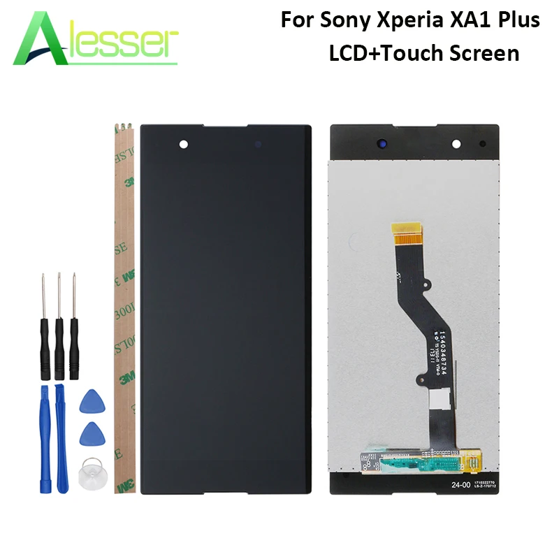 Alesser For Sony Xperia XA1 Plus LCD G3412 G3416 G3426 G3421 Display And Touch Screen Digitizer +Tool +Adhesive | Мобильные телефоны