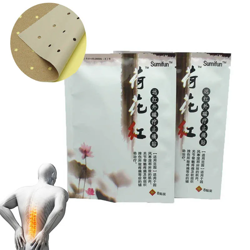 

160Pcs=20Bags Pain Relief Plaster Pain Relieve Patch for Muscle Back Shoulder Pain Balm Rthritis Massager Orthopedic Plaster