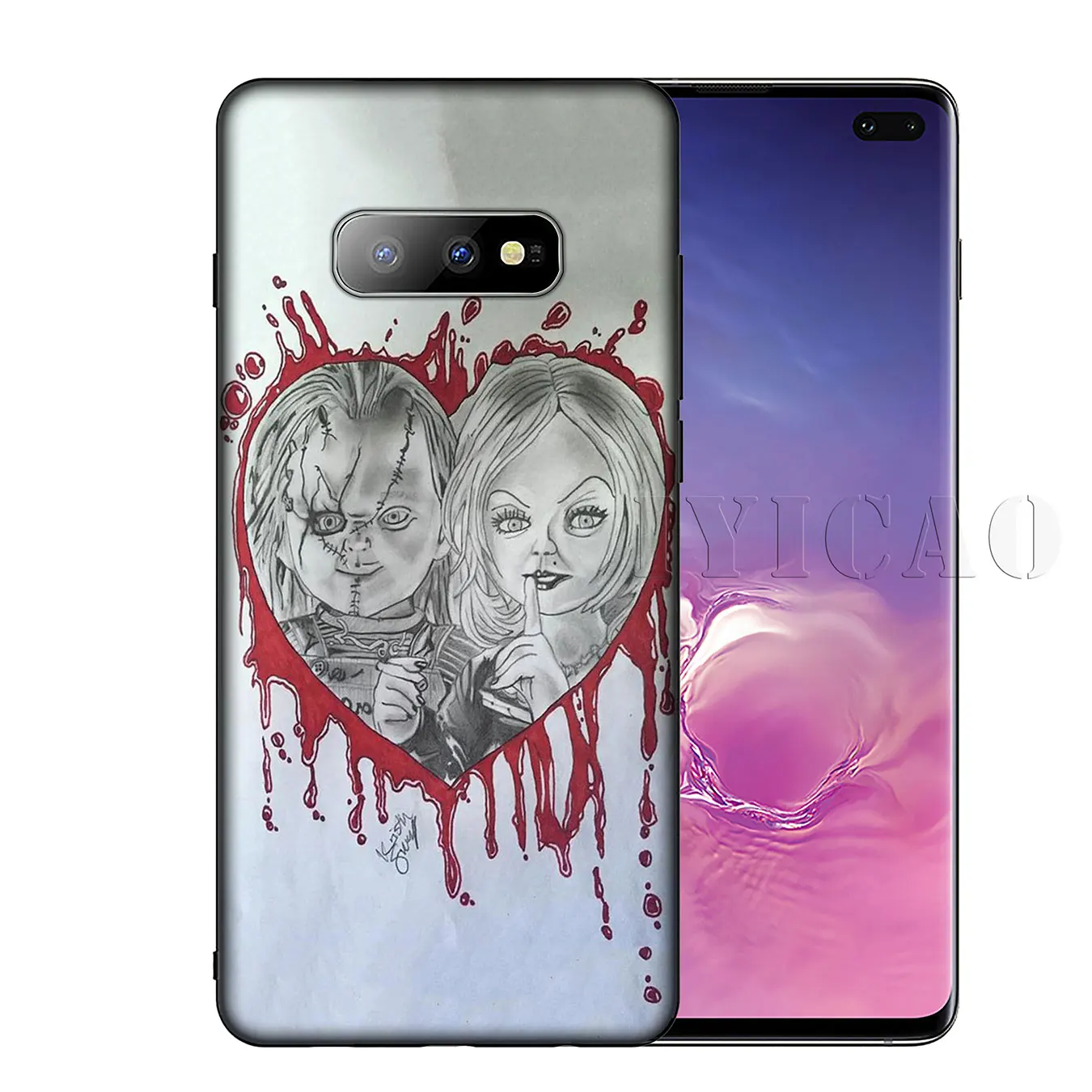Кукла Чаки Чарльз Ли Рей хит продаж Мягкий силиконовый чехол для Samsung Galaxy S20 Ultra S10