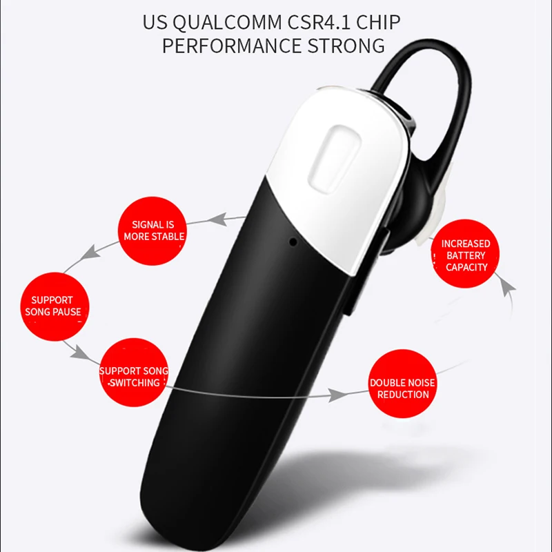 Dprui Новый стерео гарнитура bluetooth наушники мини V4.1 беспроводной handfree