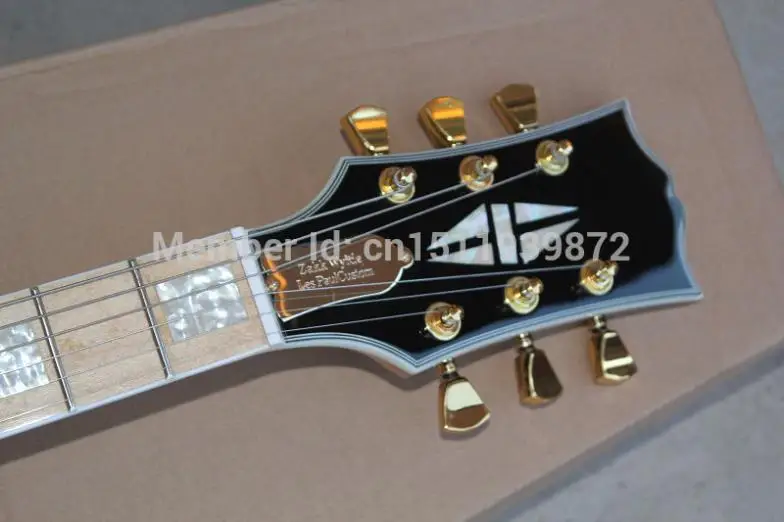 Бесплатная доставка новинка 2015 заводская магазин Zakk Wylde Меченый ЭМГ Доставка LP