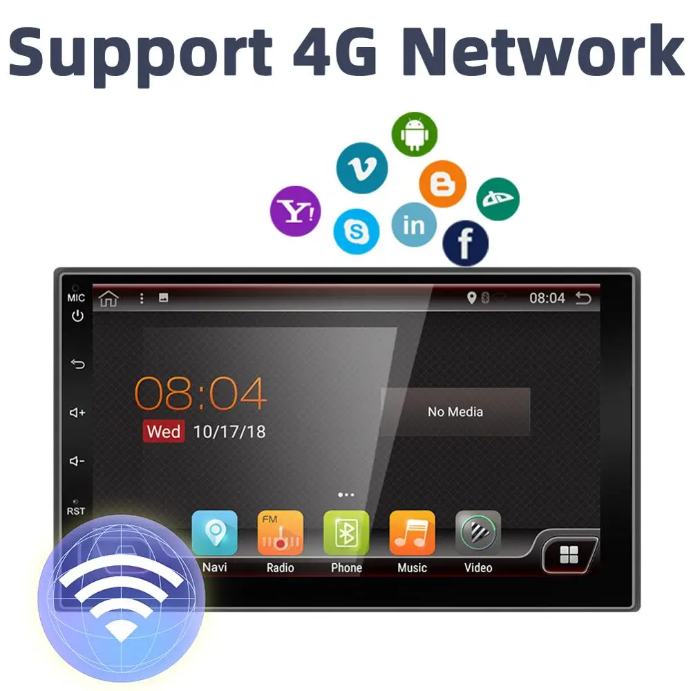 Автомобильный DVD плеер Bosion Android 9 0 8 ядер 2 Гб ОЗУ 32 ПЗУ GPS din|Автомагнитолы| |