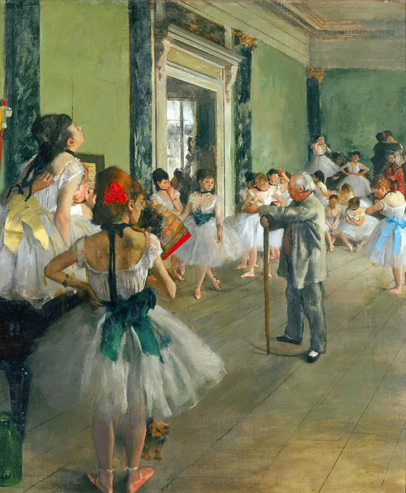 Goedkoop Klassieke Figuur Canvas Olieverfschilderij Voor Wall Decor Ballet Klasse Danser Painting Handgeschilderde Kunst Hoge Kwaliteit