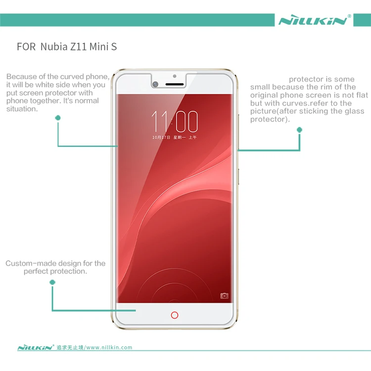 2 шт./партия zte Nubia Z11 Mini S Защита экрана NILLKIN Антибликовая матовая защитная пленка