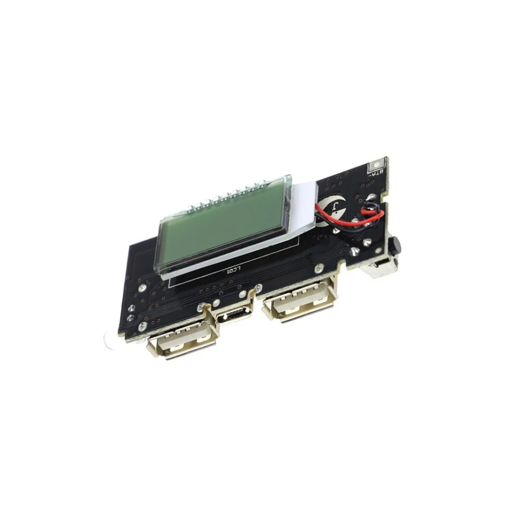 Двойной USB 5V 1A 2.1A Мобильный Внешний аккумулятор 18650 зарядное устройство PCB модуль